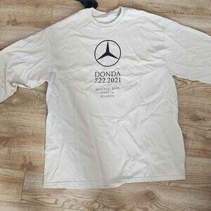 Kanye West DONDA Atlanta Listening Event L/S T-shirt Cream